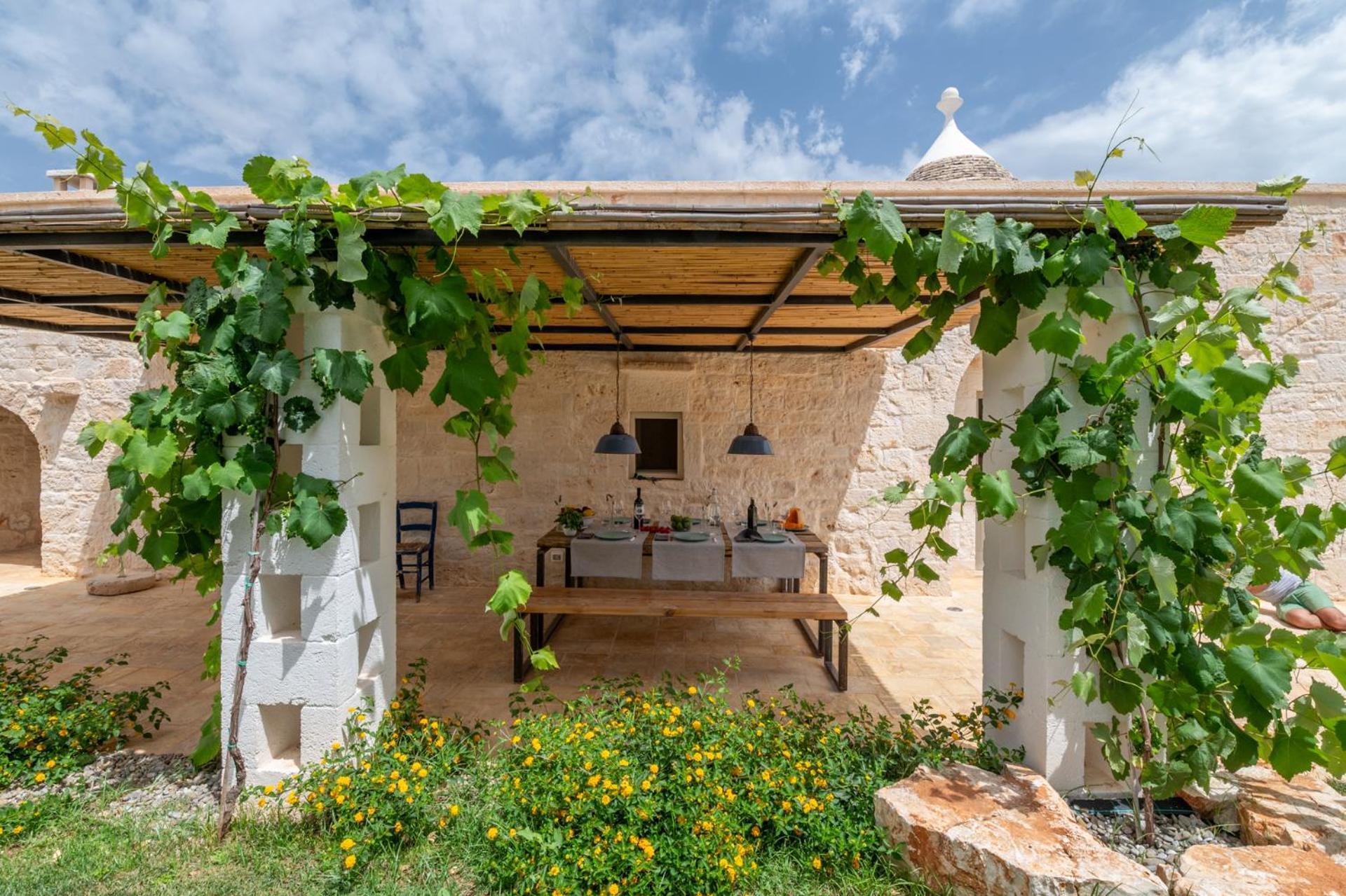 הוילה צ'יסטרנינו Trulli Di Mezza מראה חיצוני תמונה